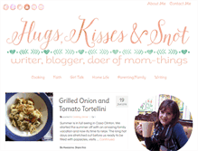 Tablet Screenshot of hugskissesandsnot.com